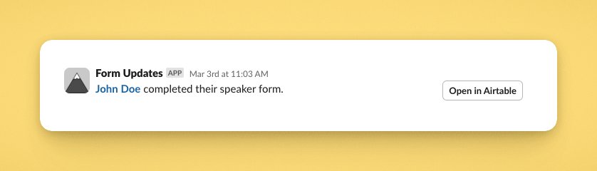 Slack Notification